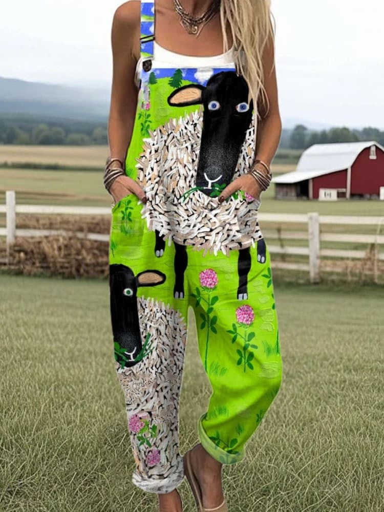 Ivy | Vintage Sheep Jumpsuit