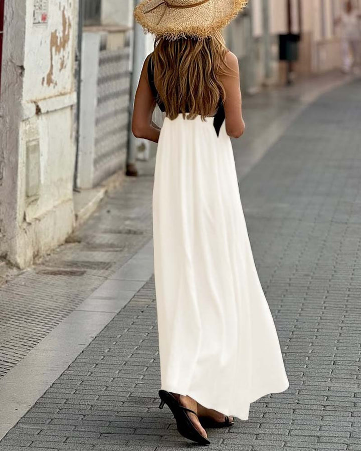 Sienna | Κομψό φόρεμα με τιράντες χωρίς πλάτη 
