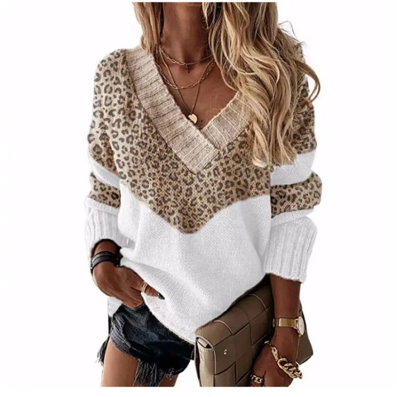 Tabitha | Leopard Sweater