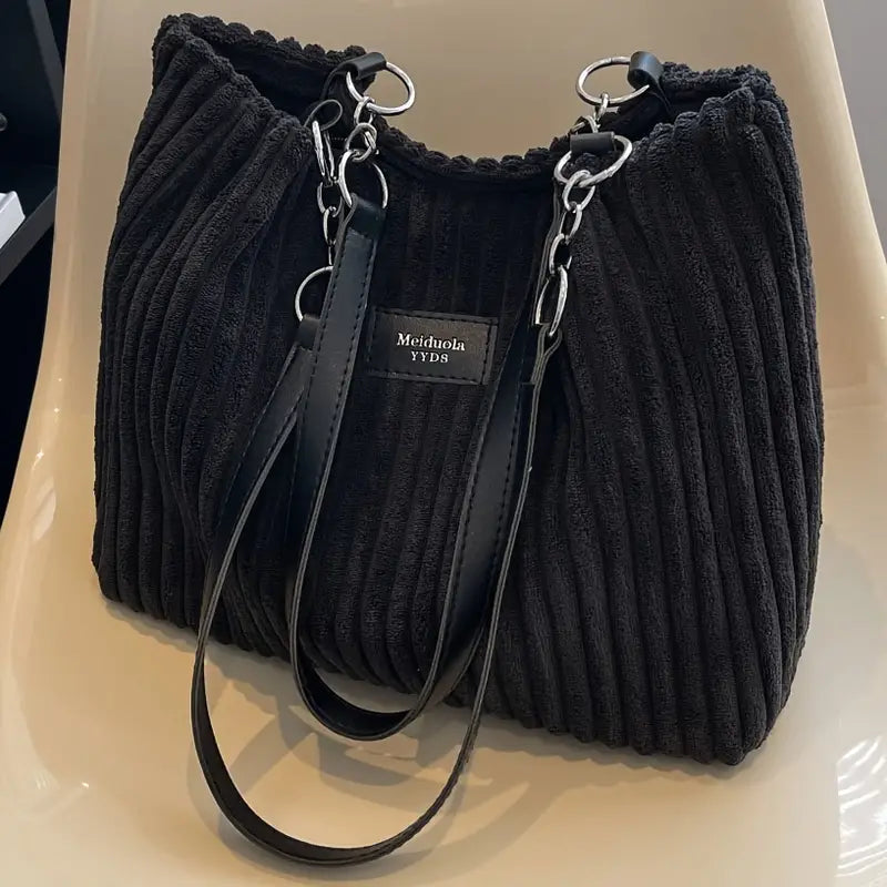 Layla | Corduroy Tote Bag