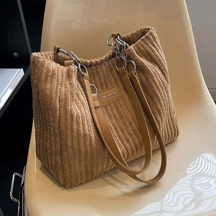 Layla | Corduroy Tote Bag