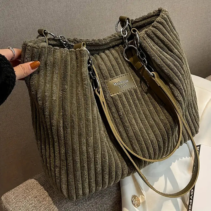 Layla | Corduroy Tote Bag
