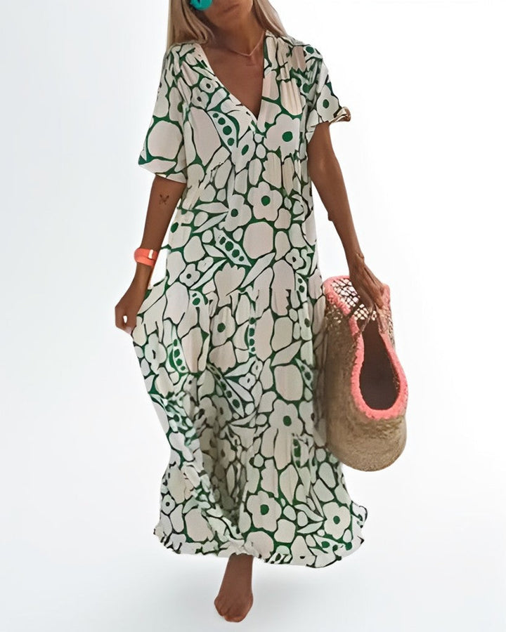 Flora | Flowing Floral Dress